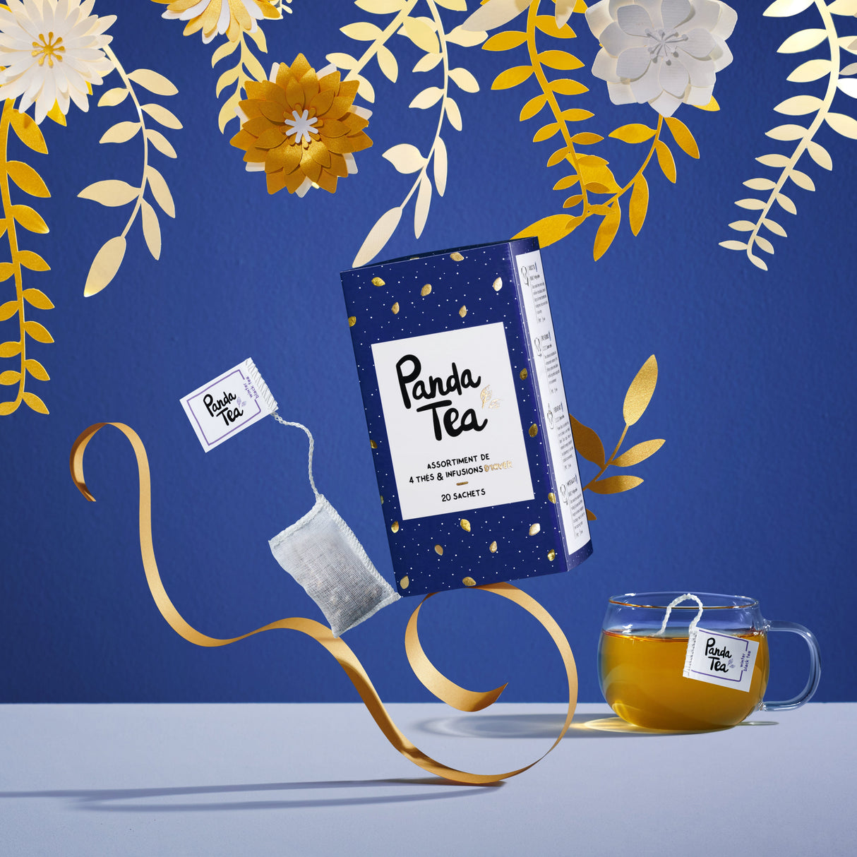 Panda Tea Coffret thés de Noël • Roue Enchan-thé • 36 sachets