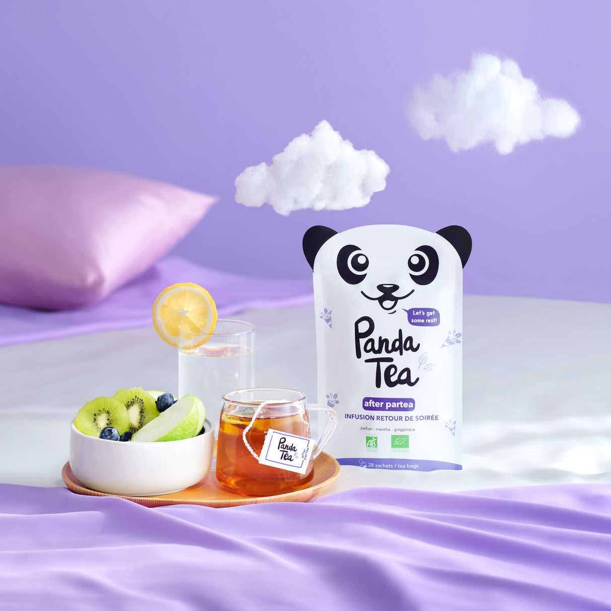 Panda Tea - Tea Voice - Infusion Confort de la Gorge - BIO - 28