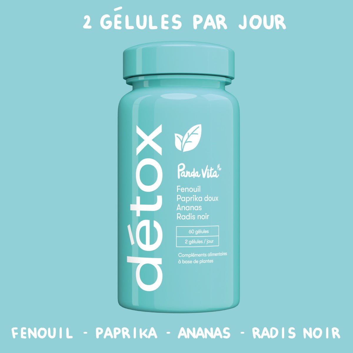 Panda Tea Morning Boost Détox Parfum Pamplemousse - Gingembre 28
